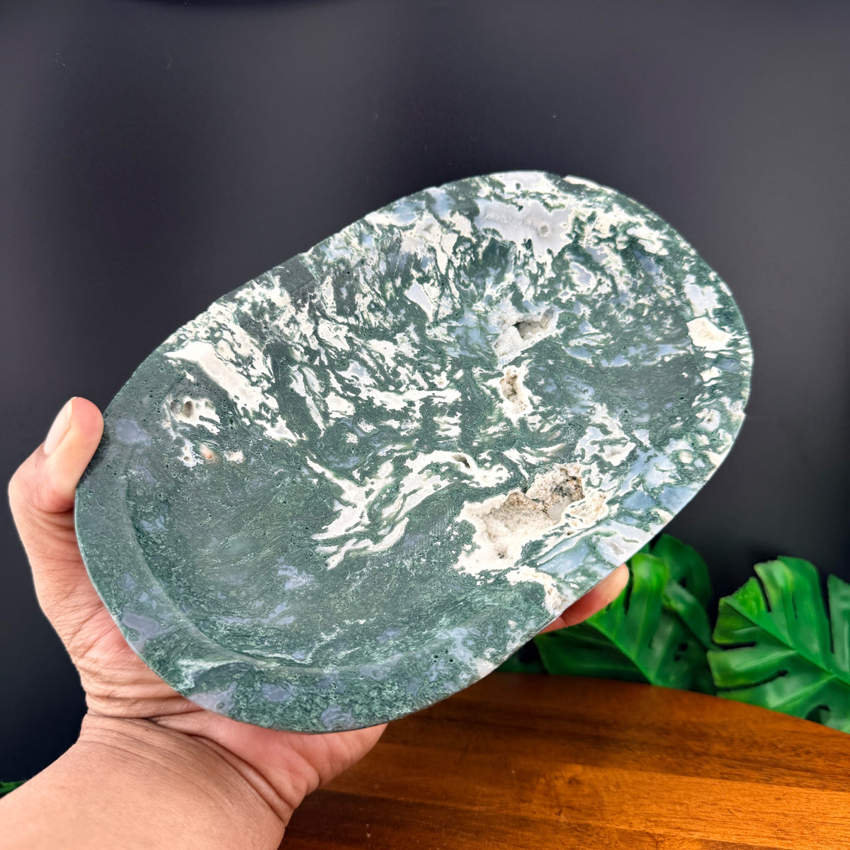 Moss Agate Ritual Dish