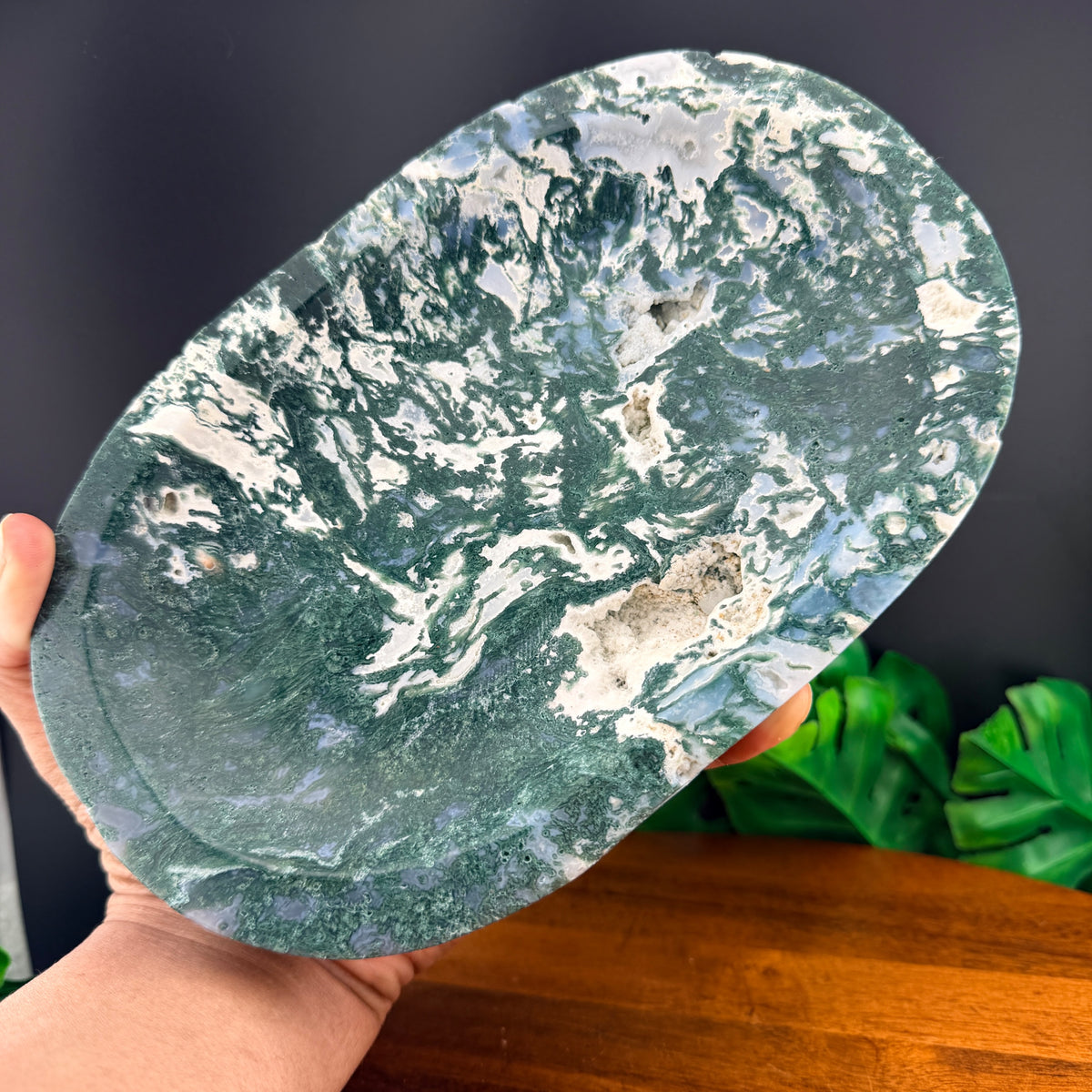 Moss Agate Ritual Dish
