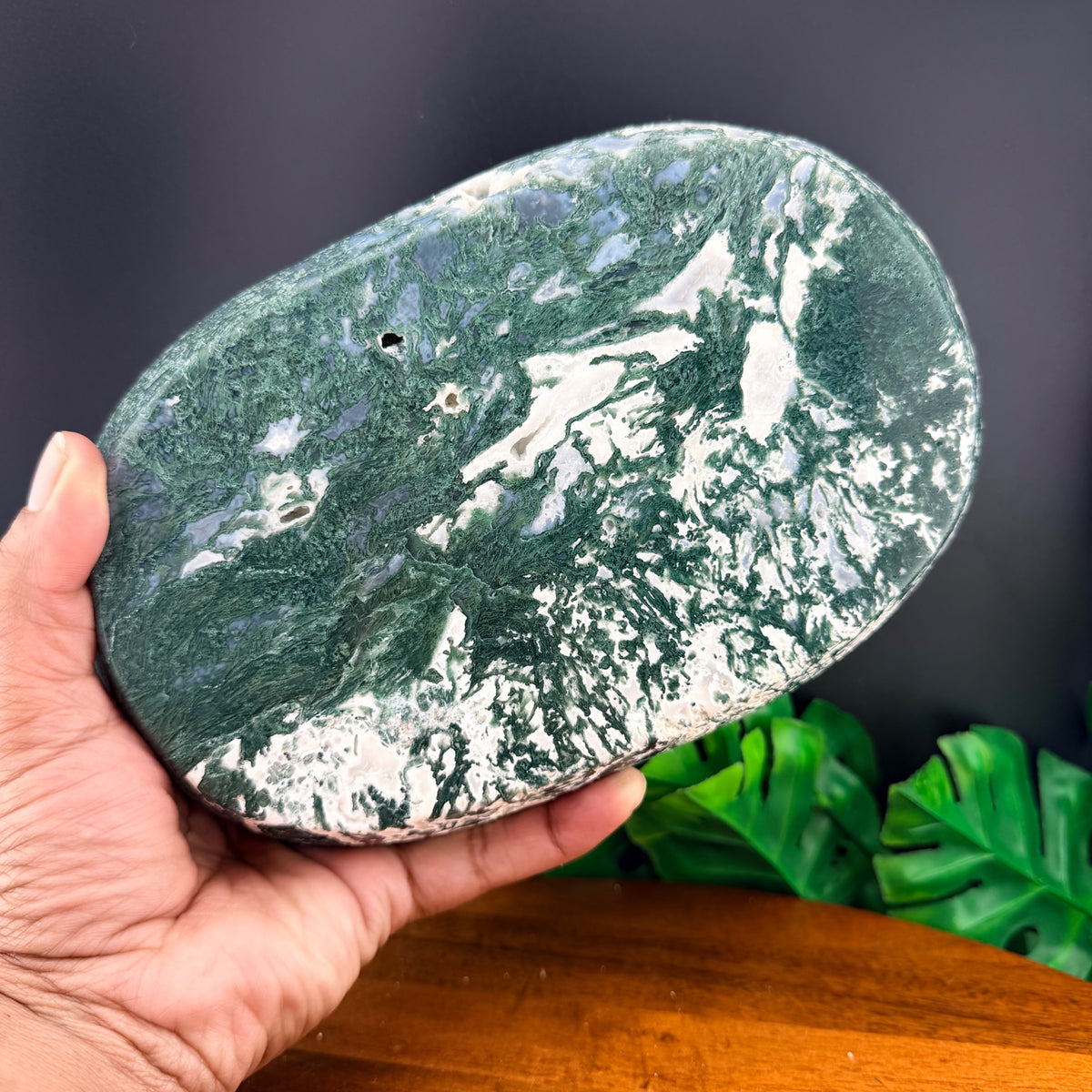 Moss Agate Ritual Dish
