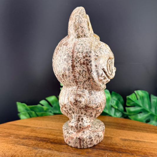 Leopard Skin Jasper Labubu