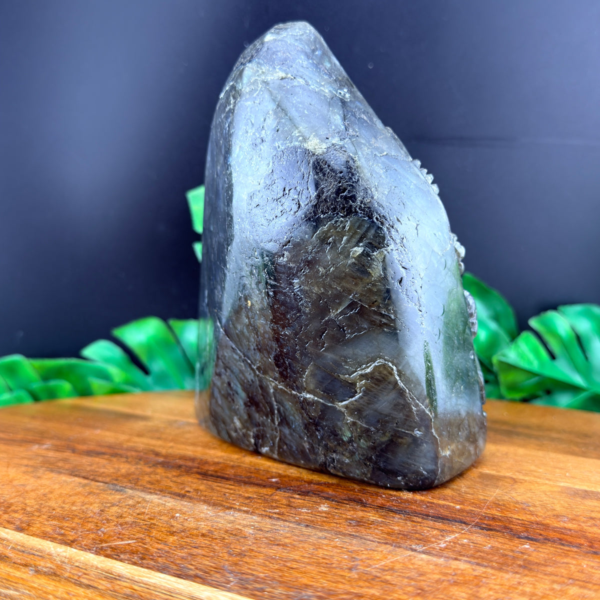 Labradorite Ganesh Carving