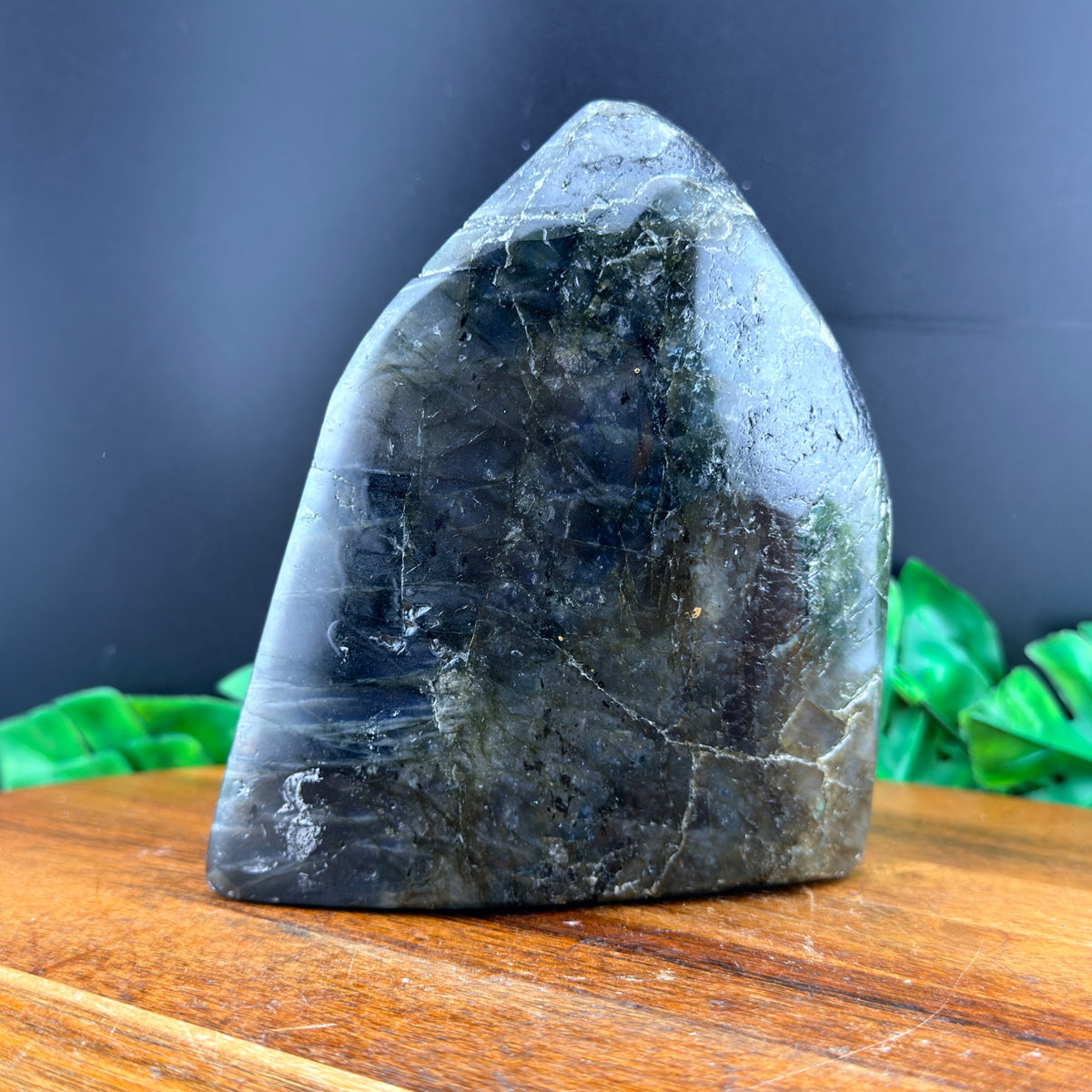 Labradorite Ganesh Carving