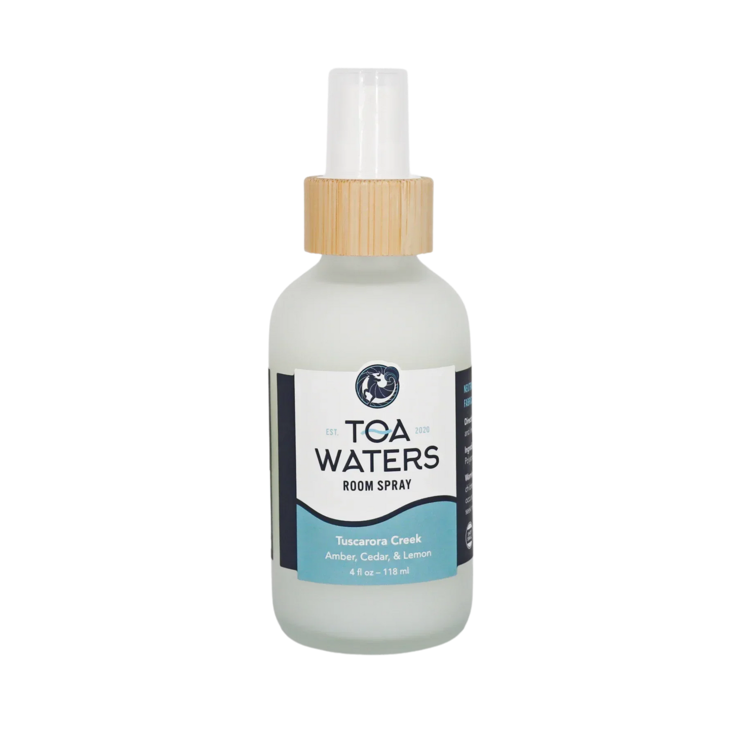 Tuscarora Creek Room Spray - Amber, Cedar, and Lemon