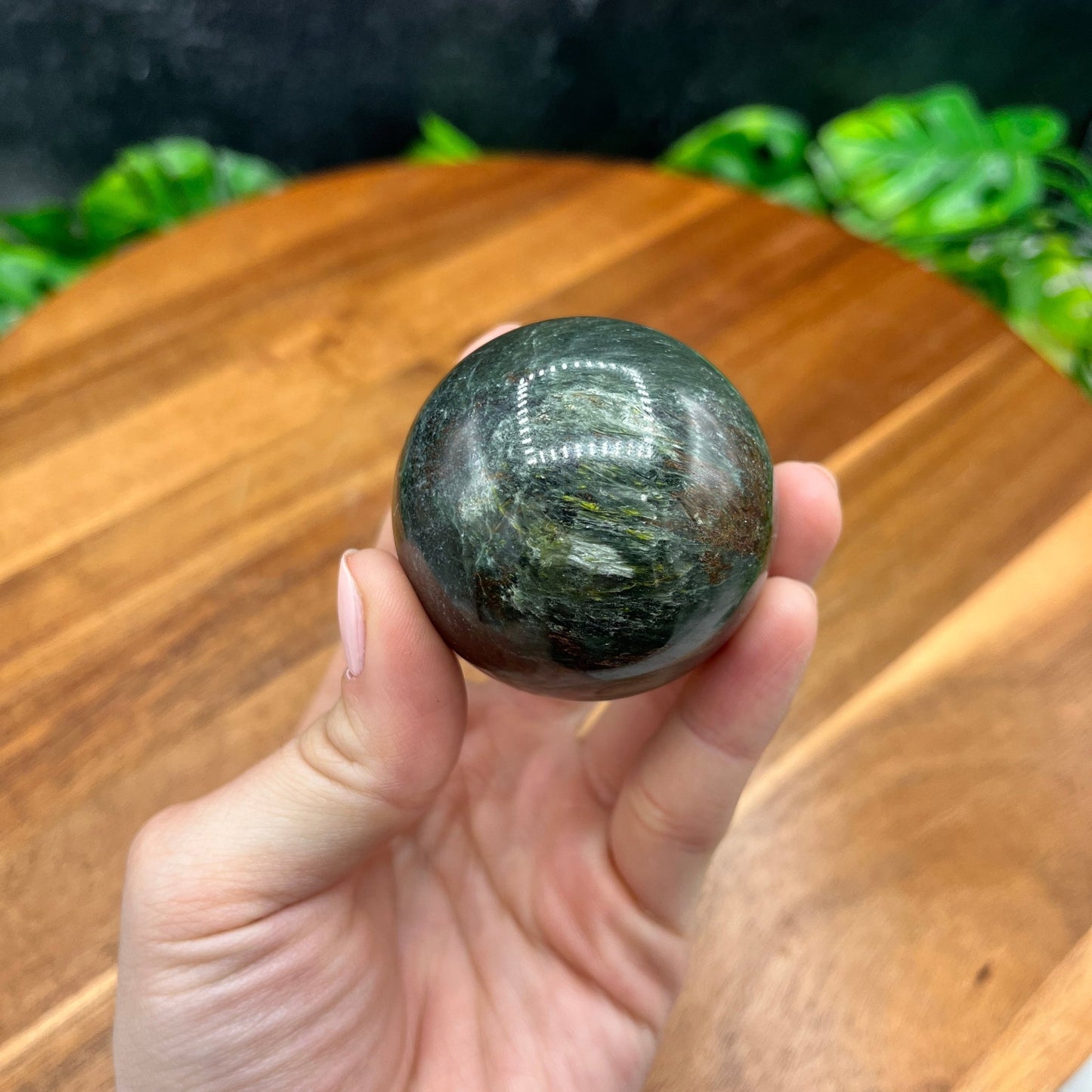 Actinolite Sphere - Sage & Magic