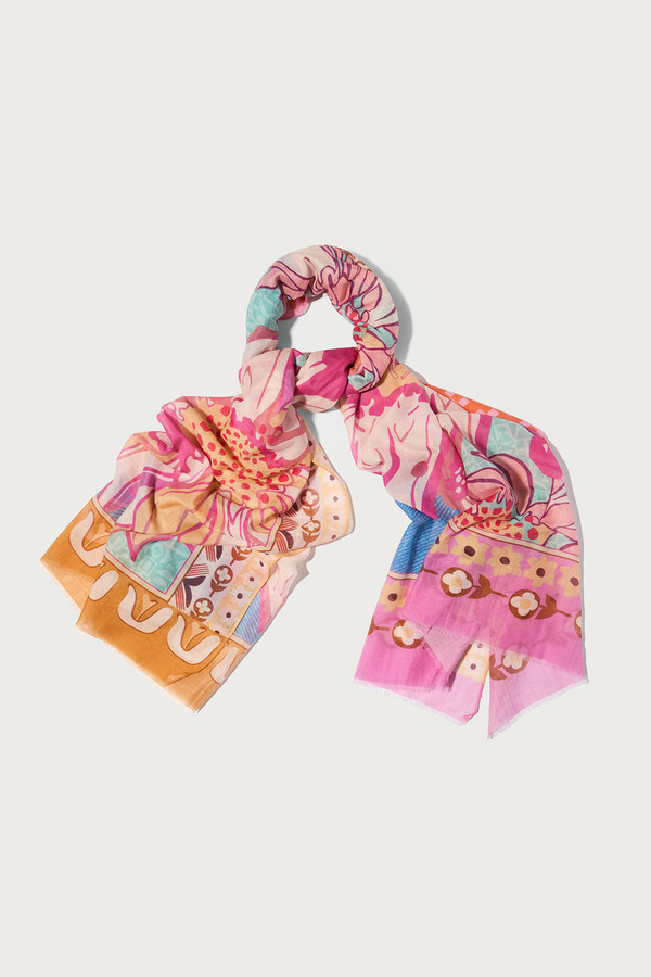 Floral Haze Printed Scarf