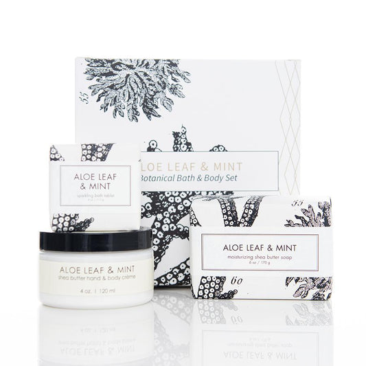 Aloe Leaf & Mint Botanical Set - Sage & Magic