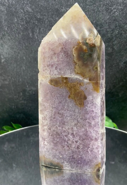 Amethyst in Quartz Cluster Tower - Sage & Magic