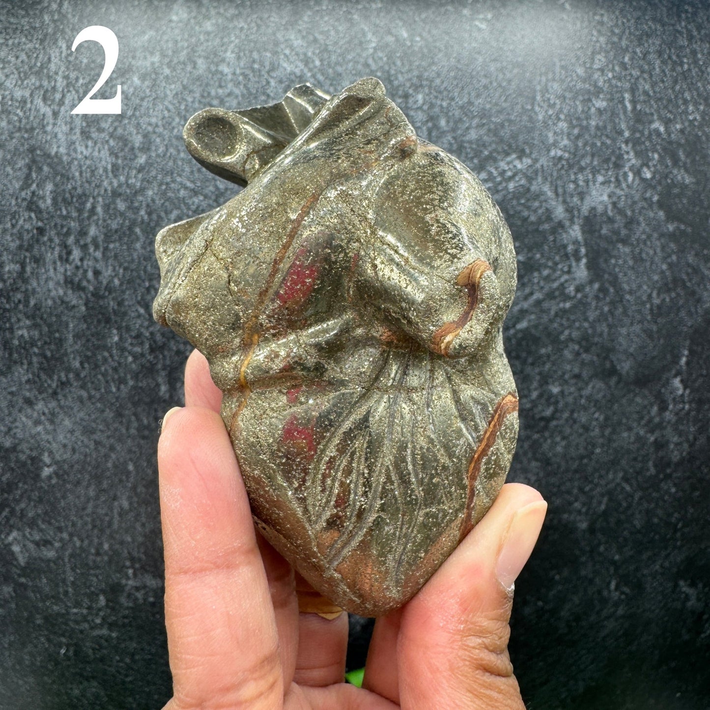Anatomical Crystal Heart - Sage & Magic