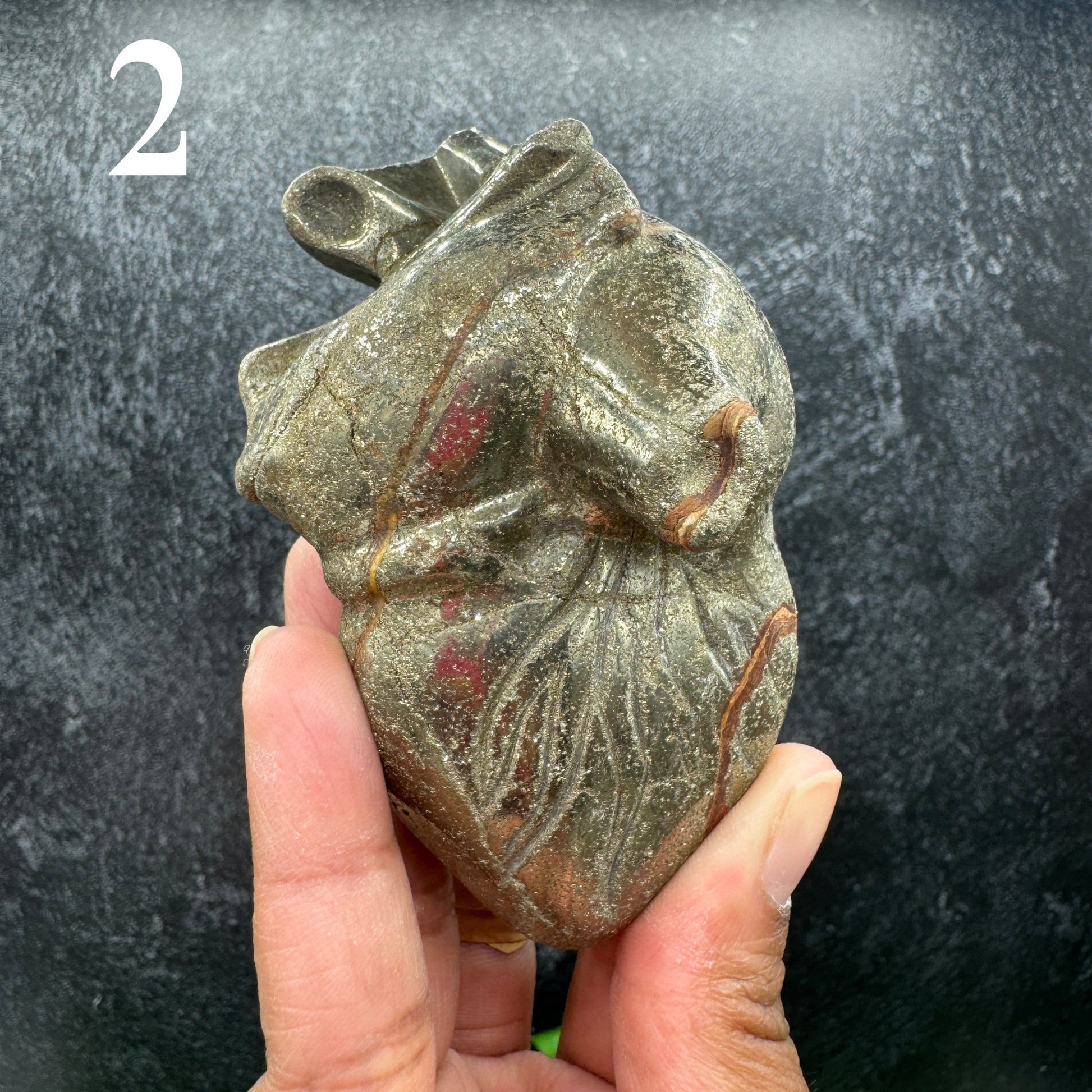 Anatomical Crystal Heart - Sage & Magic