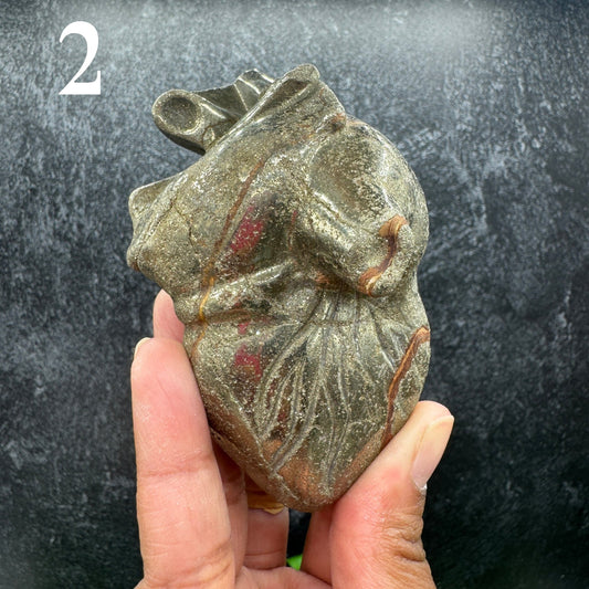 Anatomical Crystal Heart - Sage & Magic