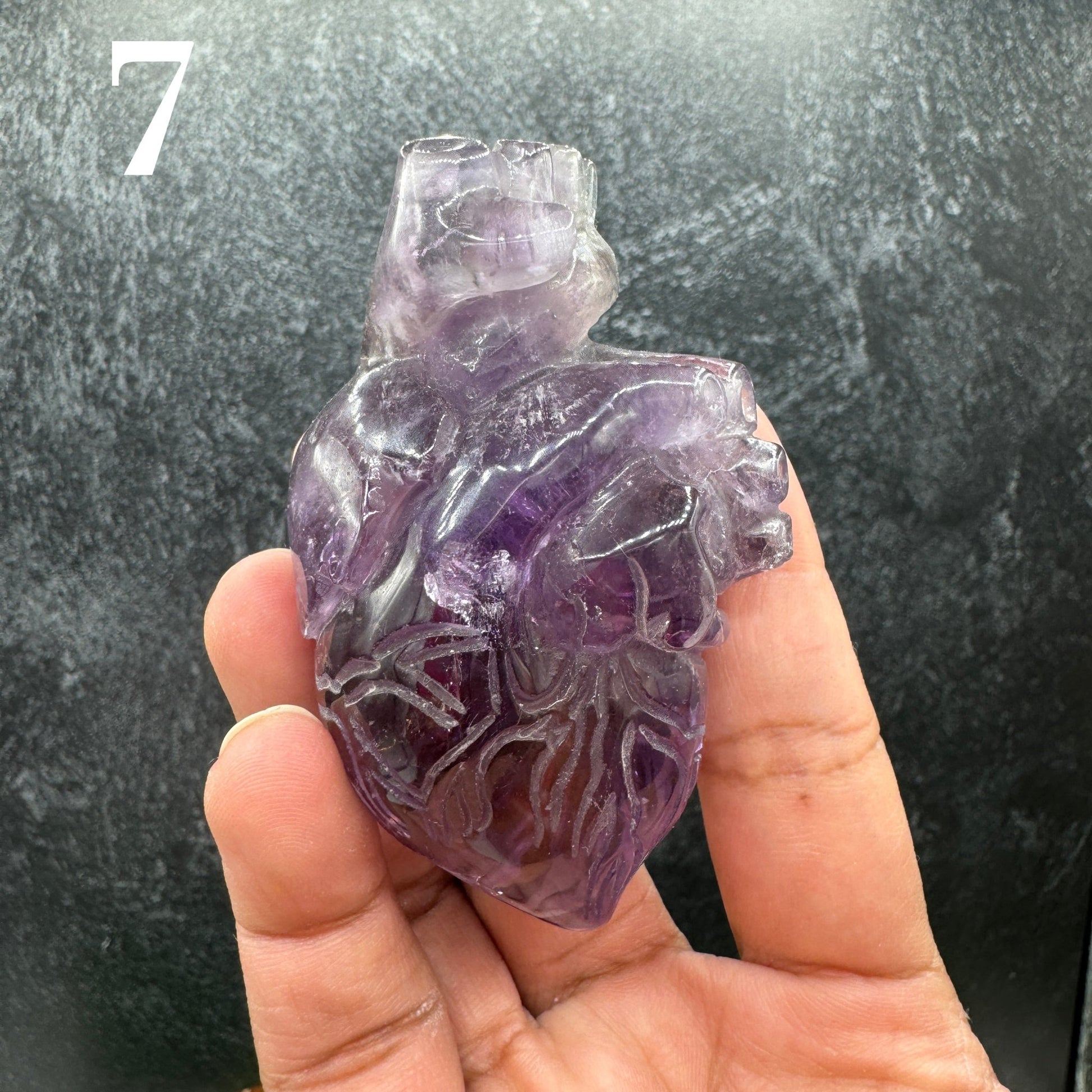 Anatomical Crystal Heart - Sage & Magic