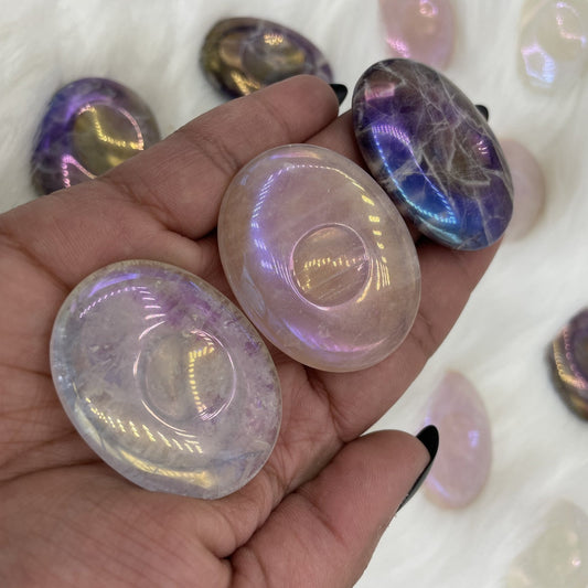 Aura Thumbprint Worry Stone - Sage & Magic