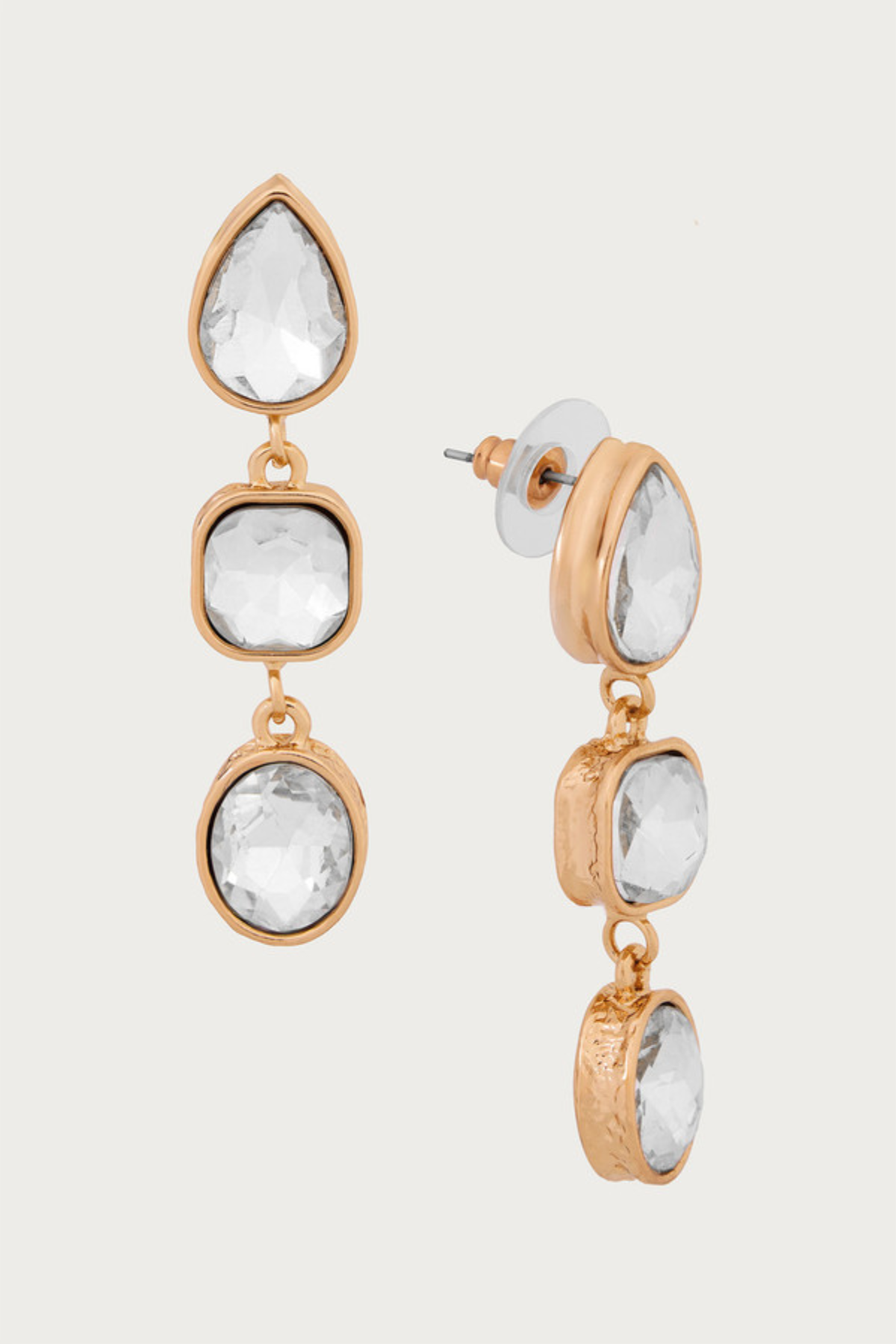 Crystal Cascade Earrings