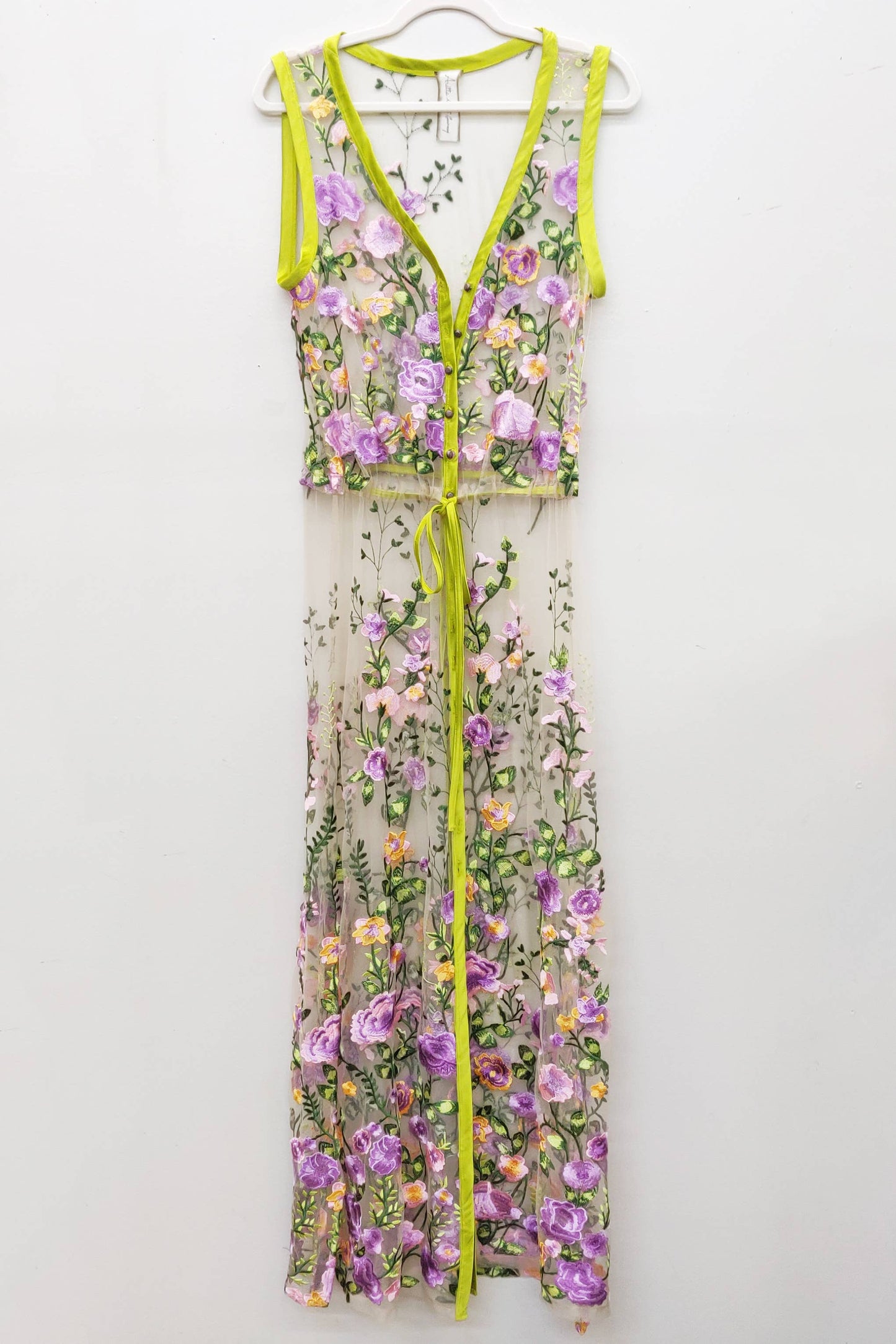 Lavender Floral Love Duster