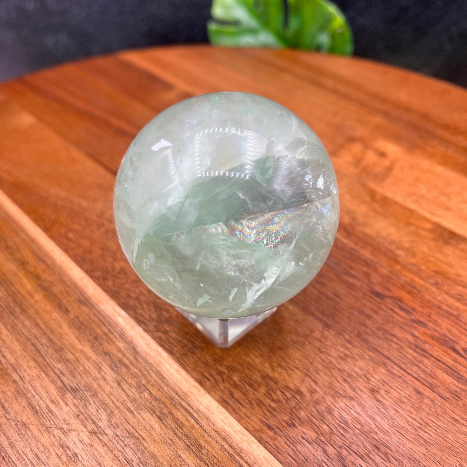 Baja Blast Green Fluorite Sphere - Sage & Magic