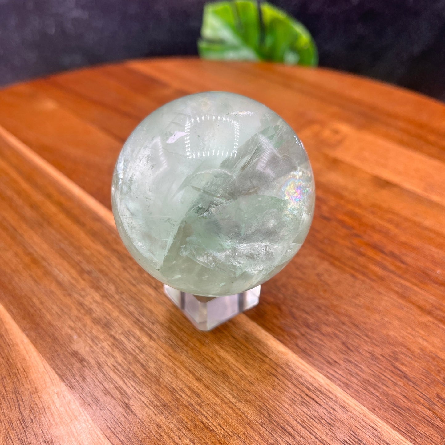 Baja Blast Green Fluorite Sphere - Sage & Magic