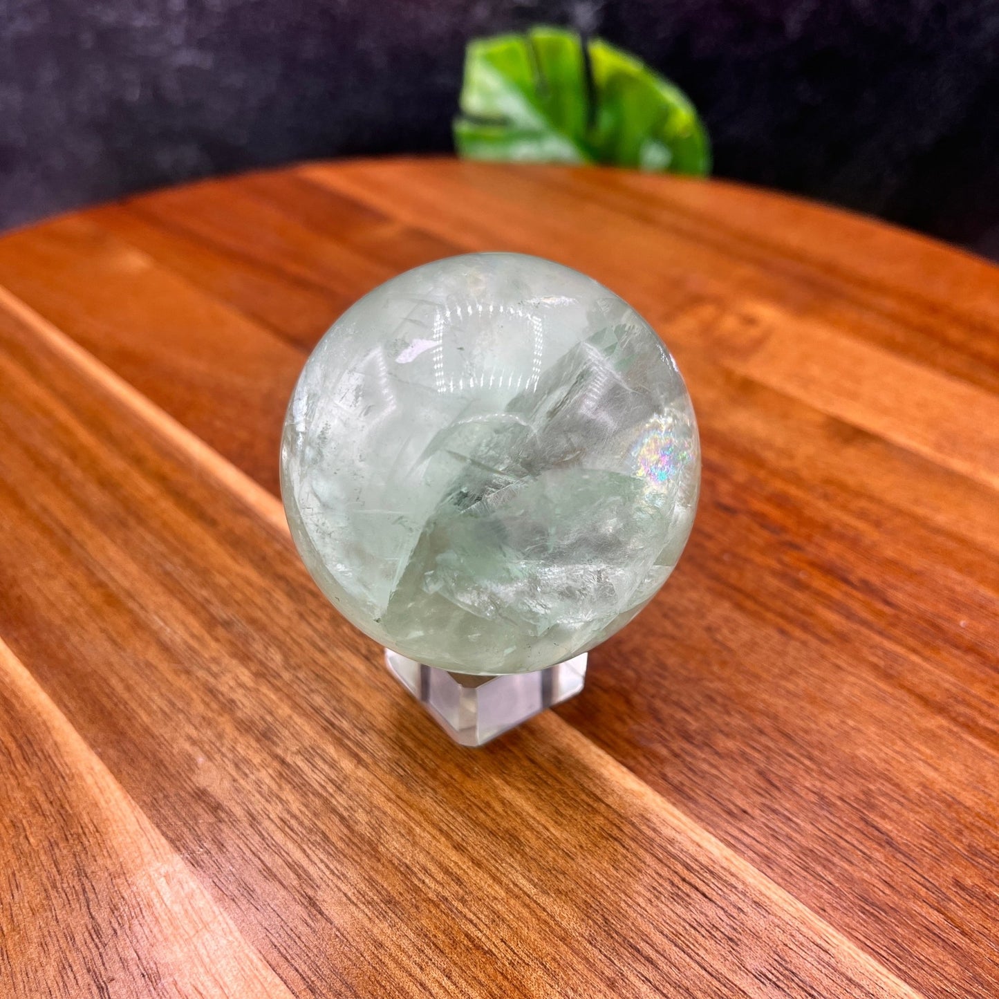 Baja Blast Green Fluorite Sphere - Sage & Magic