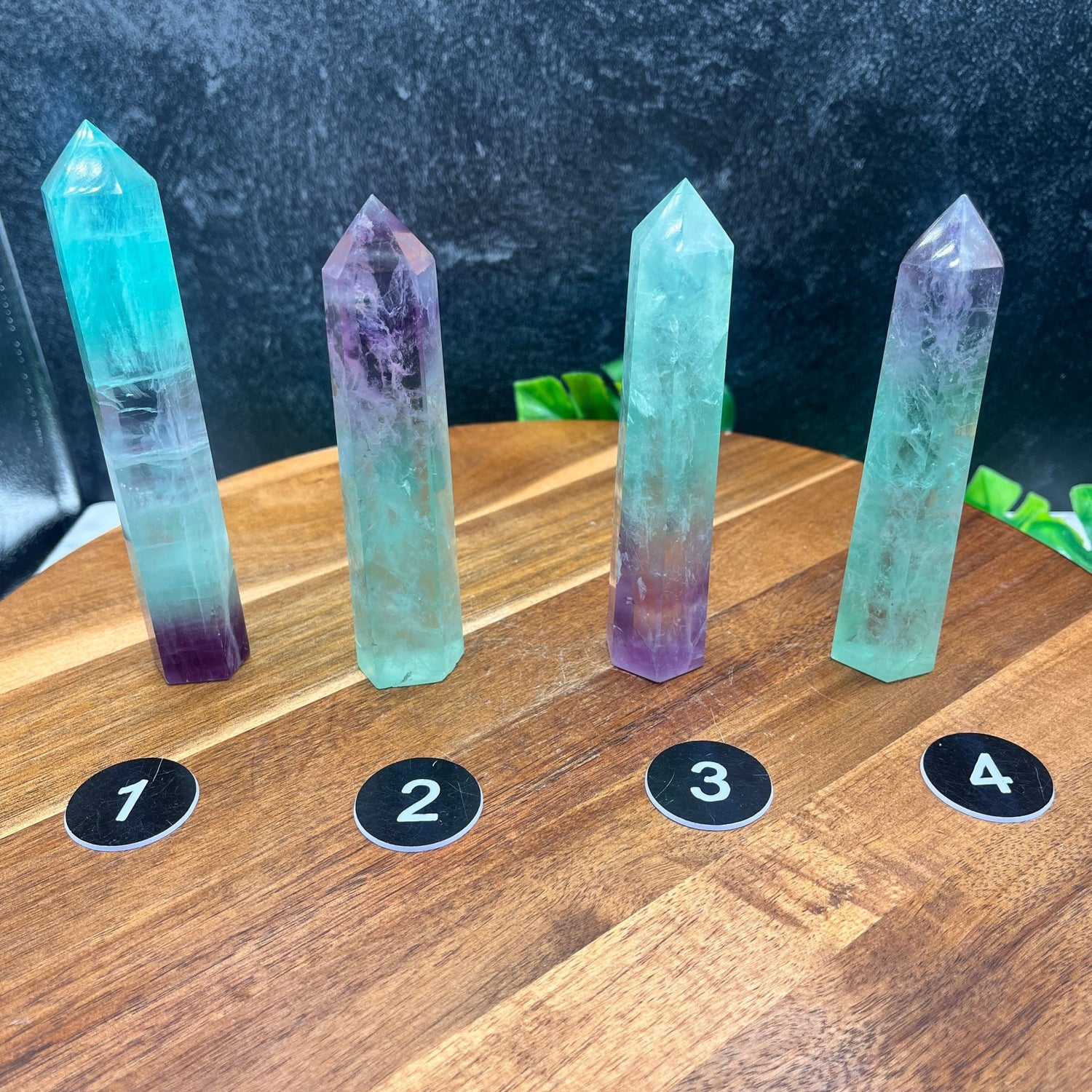 Baja Blast Rainbow Fluorite Tower - Sage & Magic