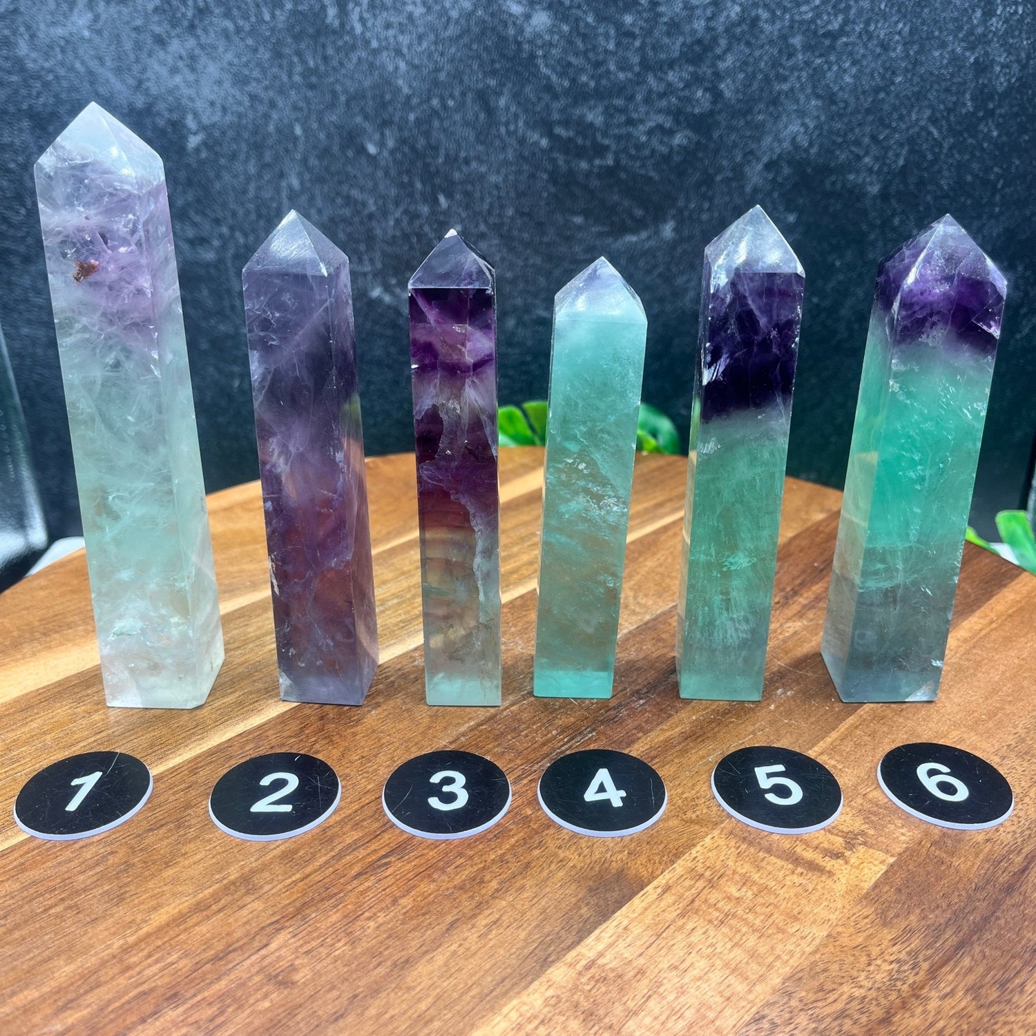 Baja Blast Rainbow Fluorite Tower - Sage & Magic