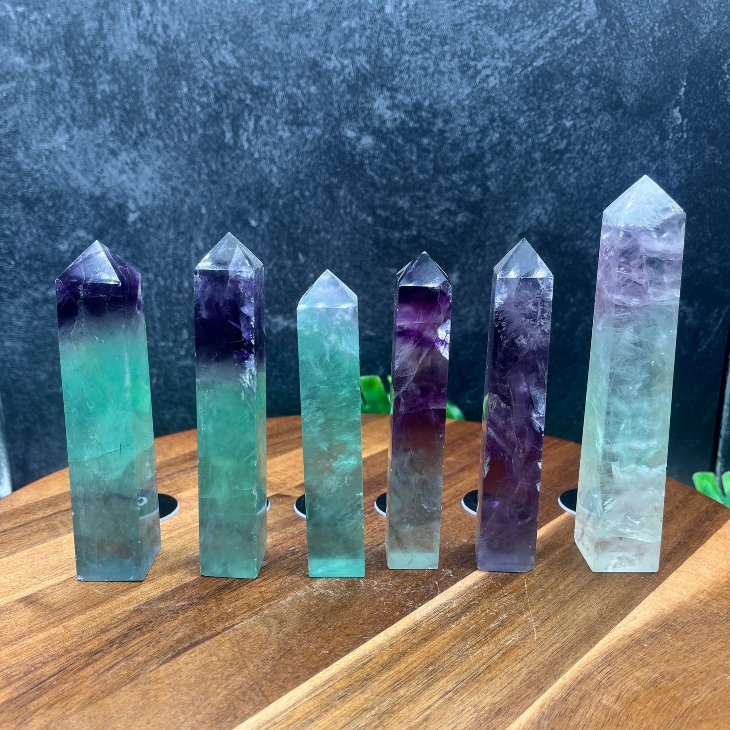 Baja Blast Rainbow Fluorite Tower - Sage & Magic