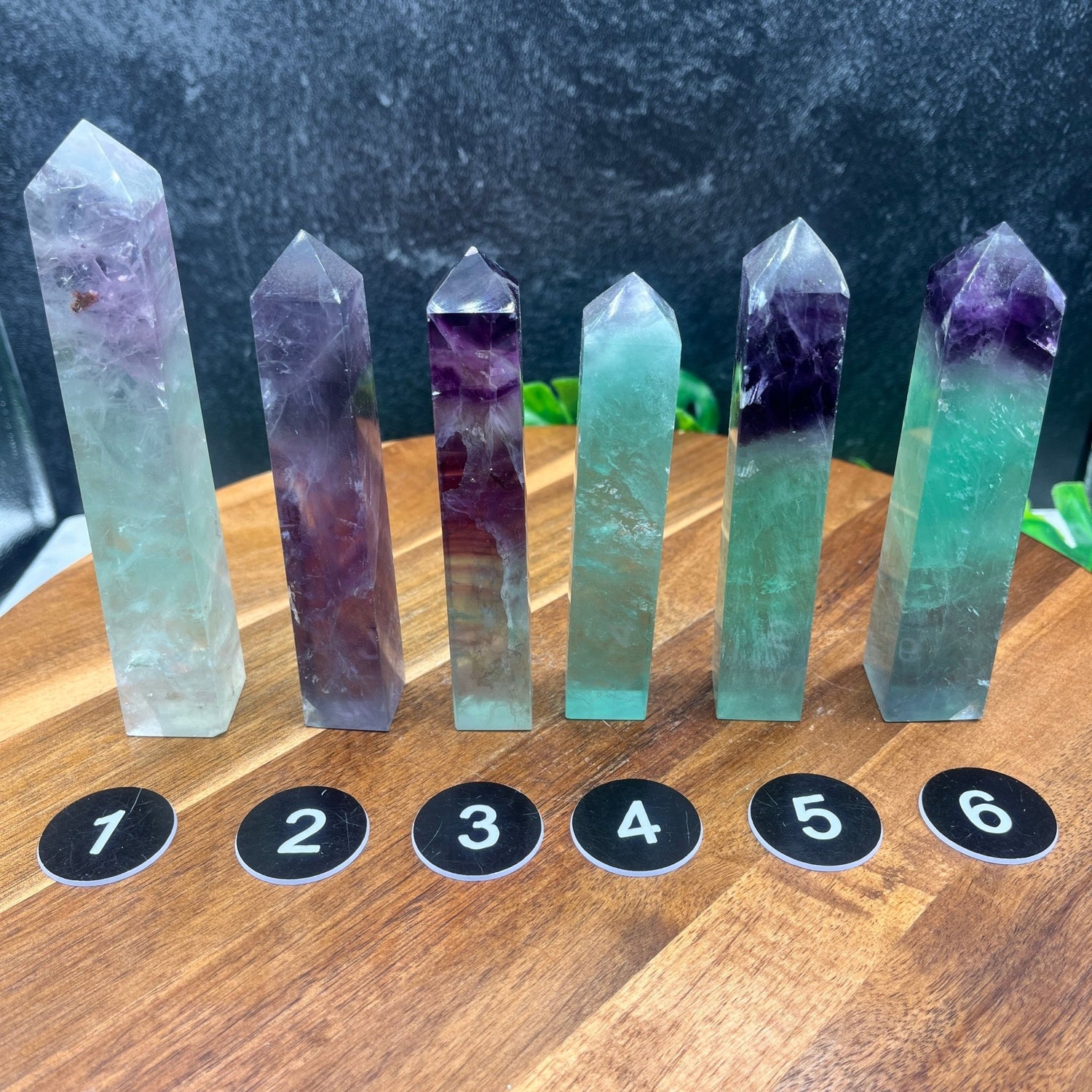 Baja Blast Rainbow Fluorite Tower - Sage & Magic