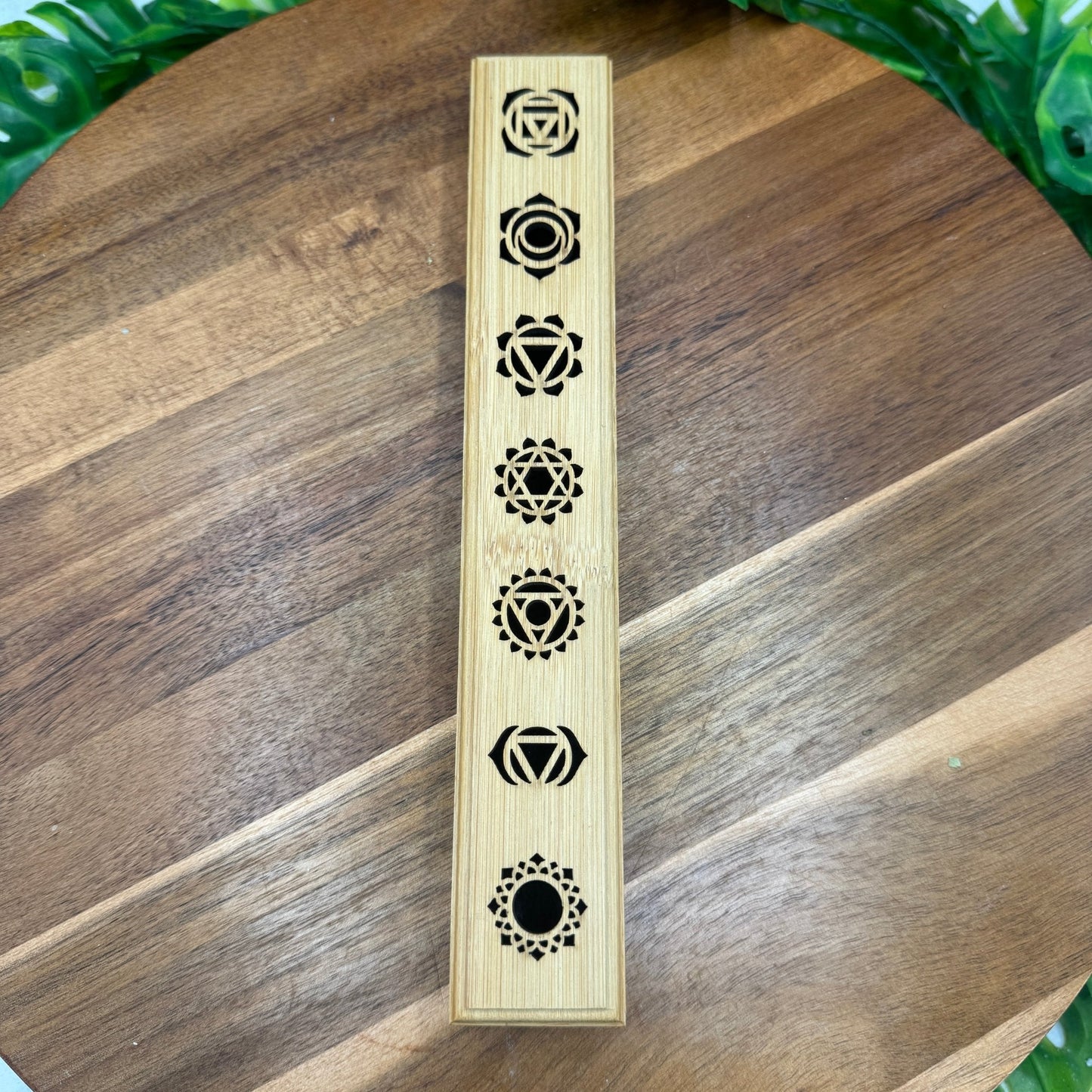 Bamboo Magnetic Chakra Cutout Box - Sage & Magic