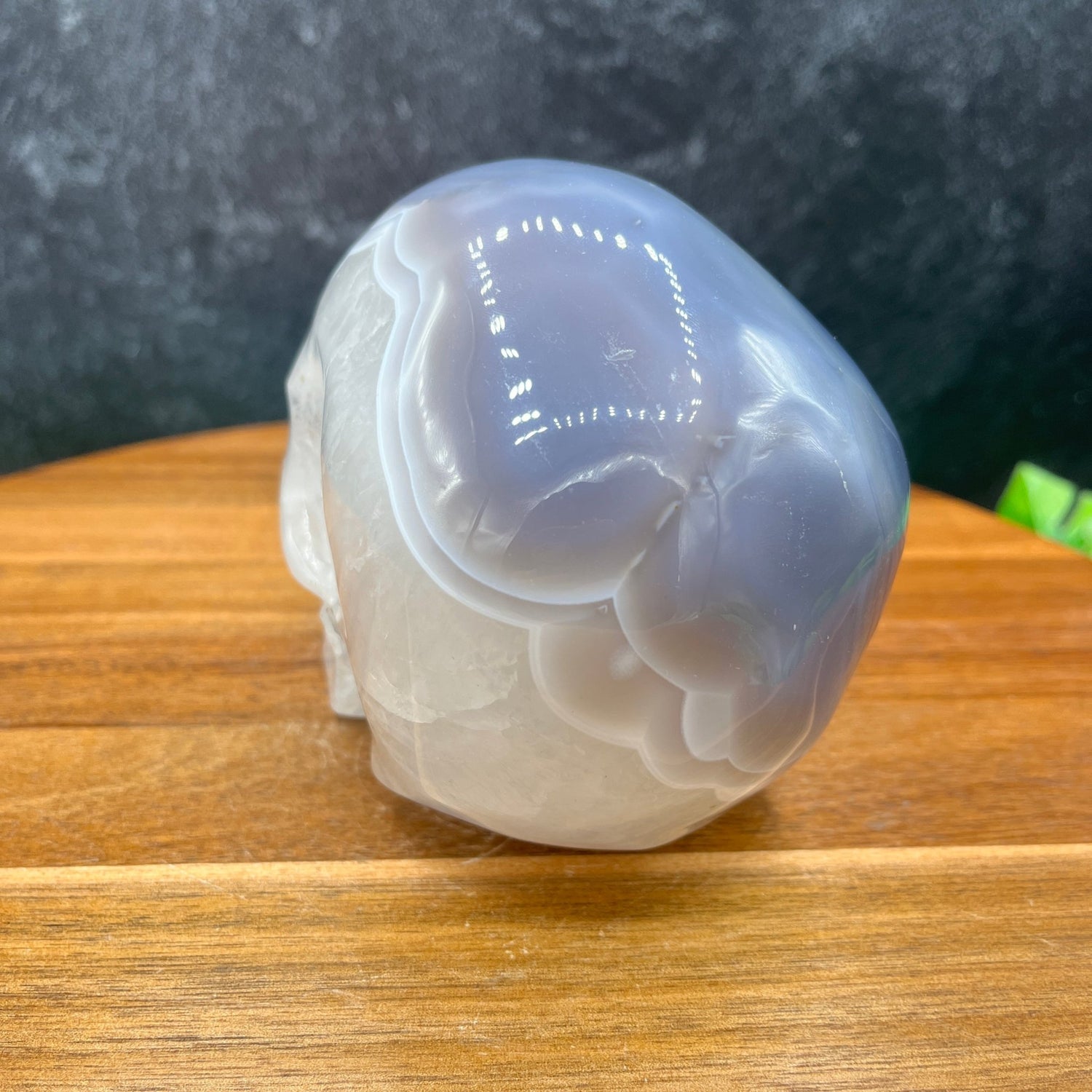 Banded Agate Skull - Sage & Magic