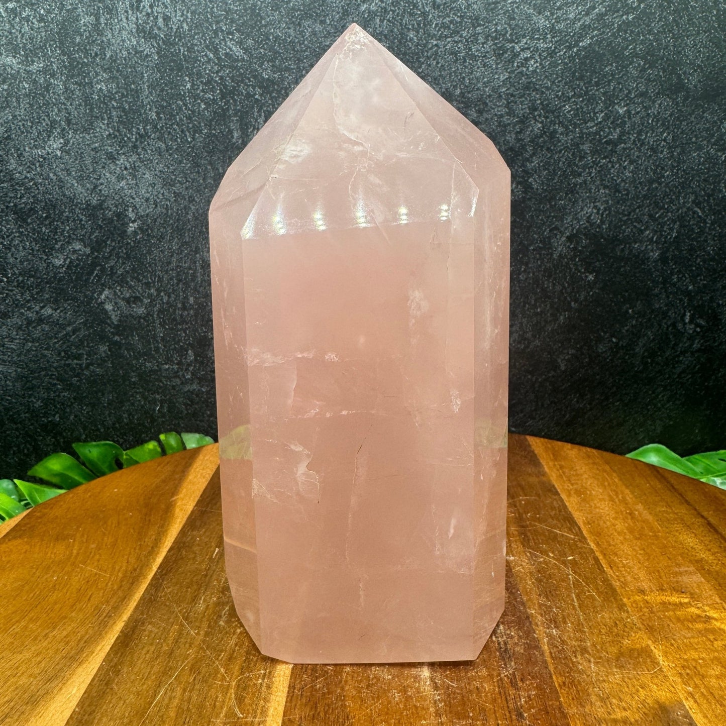 Beautiful Pink Rose Quartz Tower - Sage & Magic