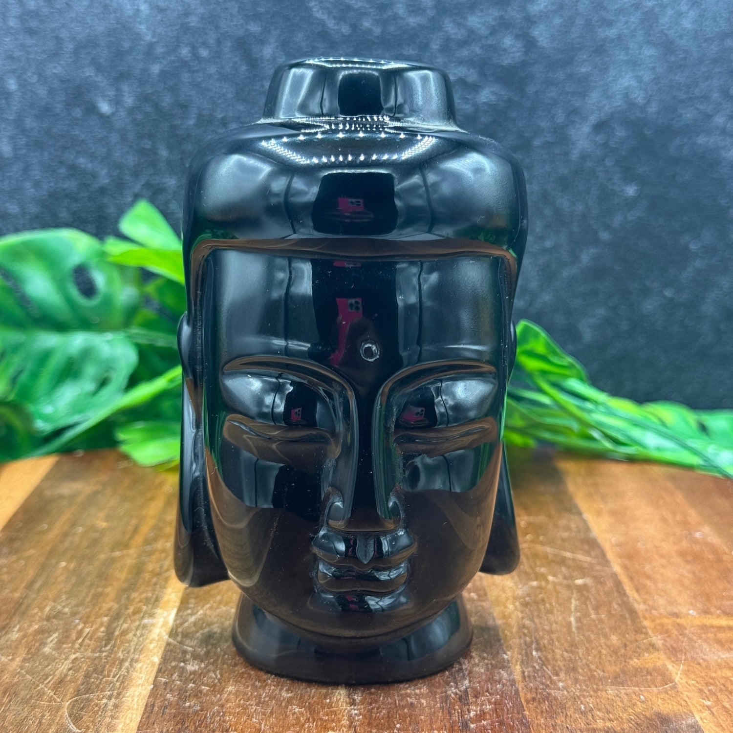 Black Obsidian Buddha Bust - Sage & Magic