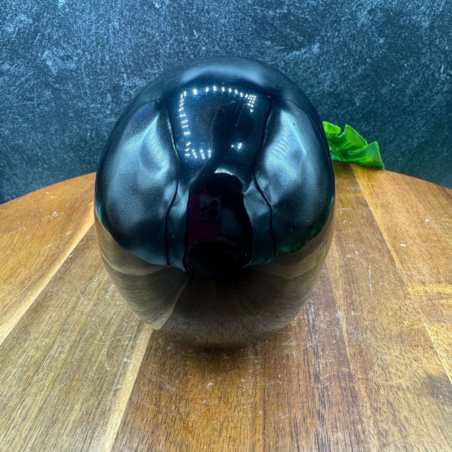 Black Obsidian Skull - Sage & Magic