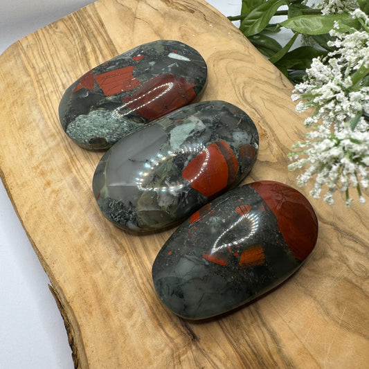 Bloodstone Palm Stone - Sage & Magic