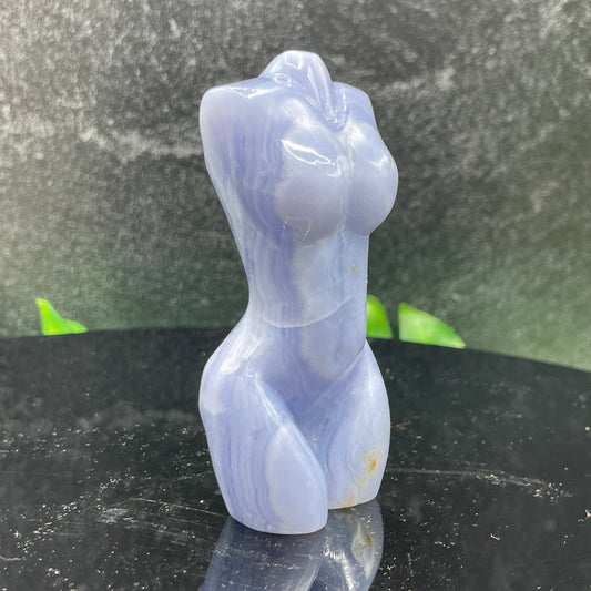 Blue Lace Agate Goddess Body - Sage & Magic