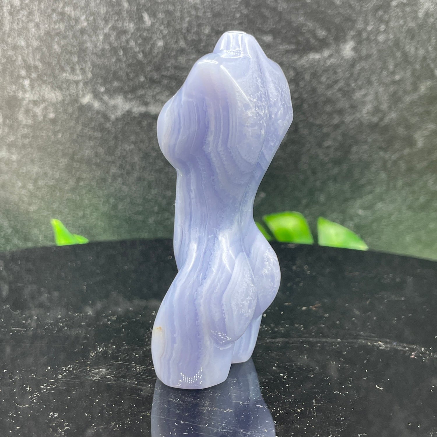 Blue Lace Agate Goddess Body - Sage & Magic