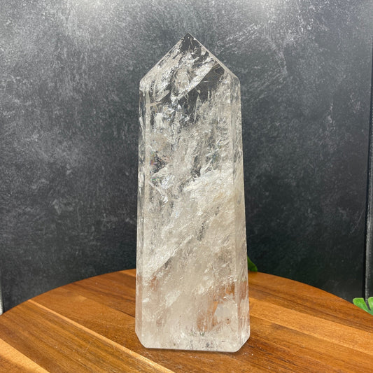 Brazilian Rainbow Clear Quartz Tower - Sage & Magic