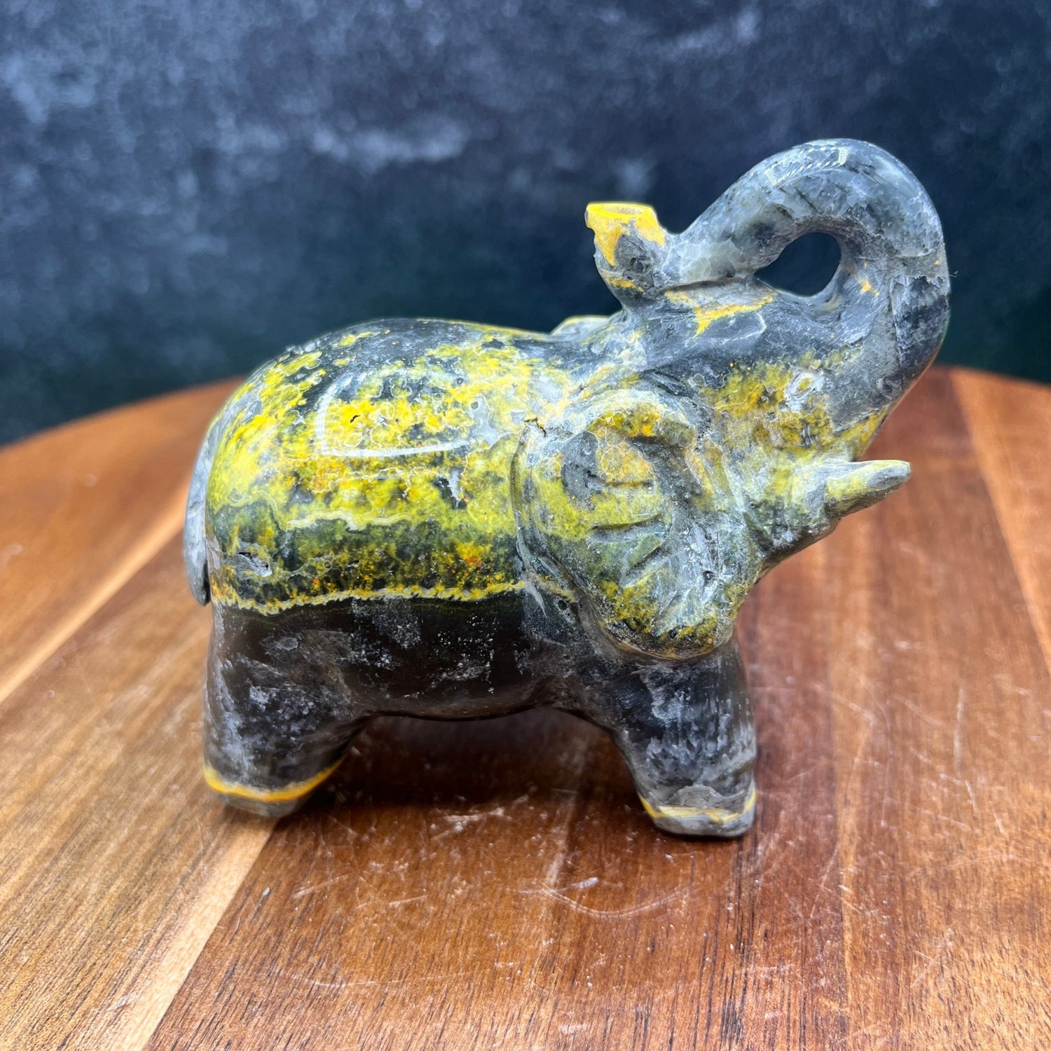 Bumble Bee Jasper Elephant - Sage & Magic