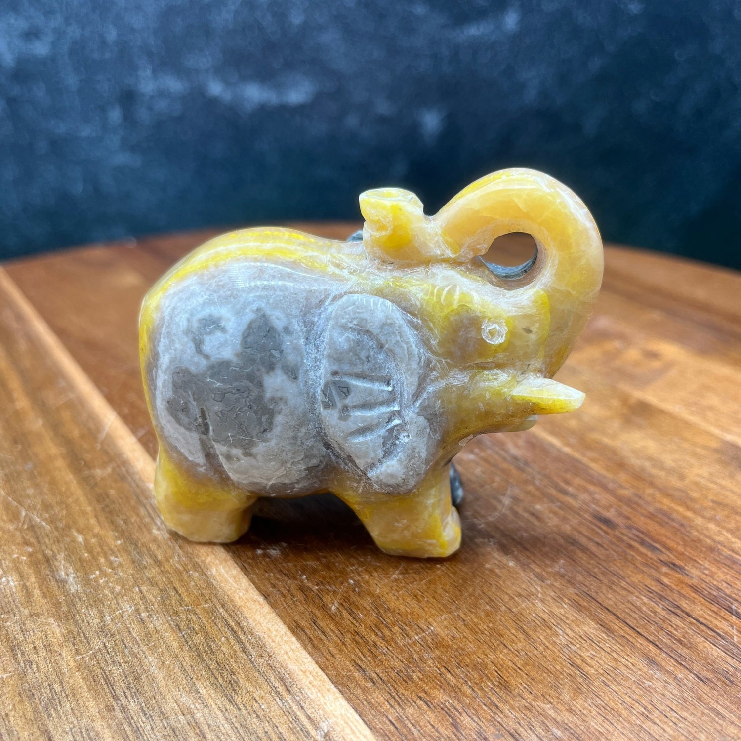 Bumble Bee Jasper Elephant - Sage & Magic