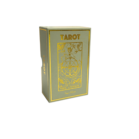 Sage Edition Tarot Deck, Classic Tarot Design and Gold Foil