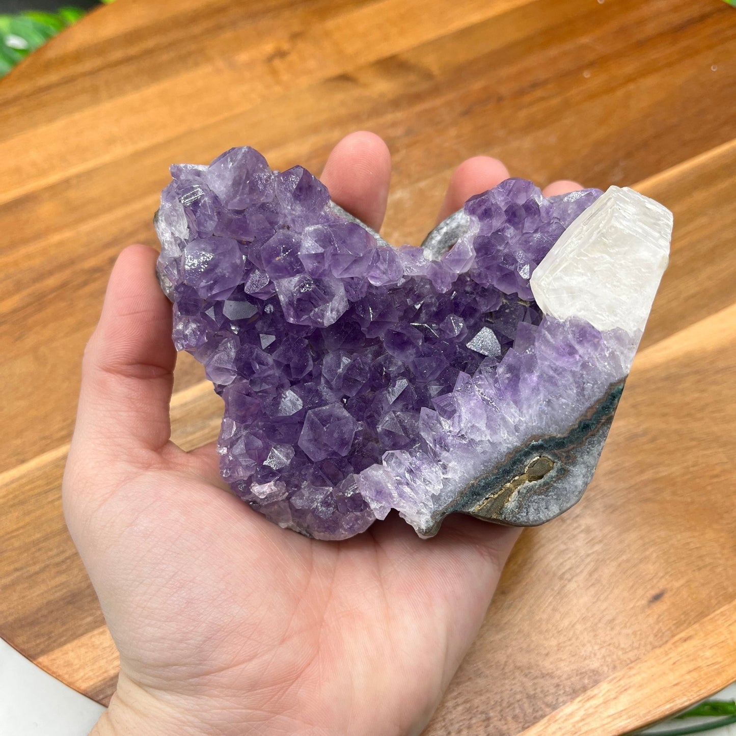 Calcite Amethyst Butterfly - Sage & Magic