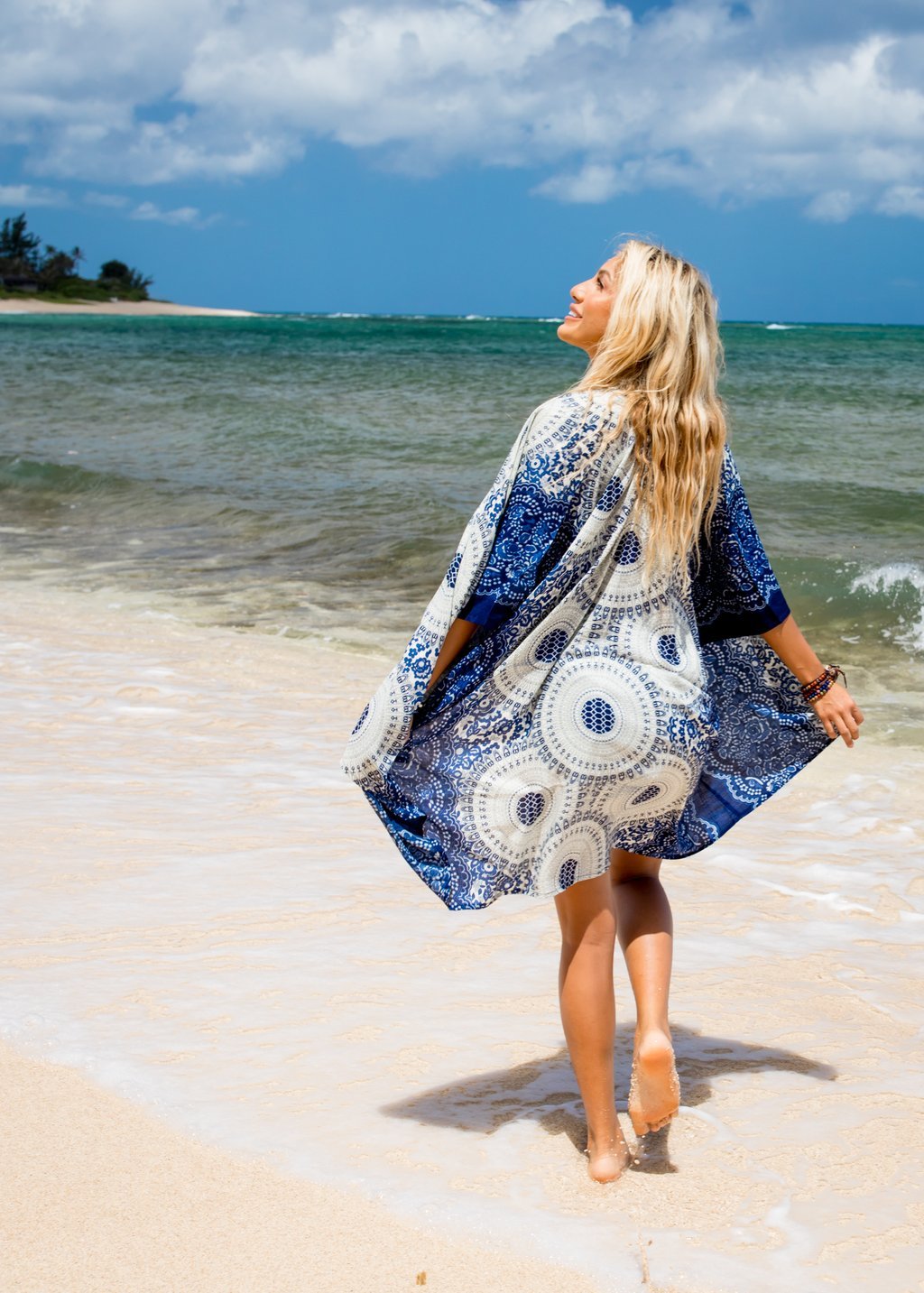 Cape Cod Mandala Kimono - Sage & Magic