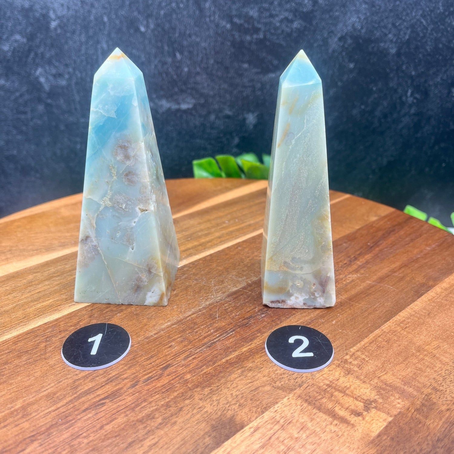 Caribbean Calcite Obelisk - Sage & Magic