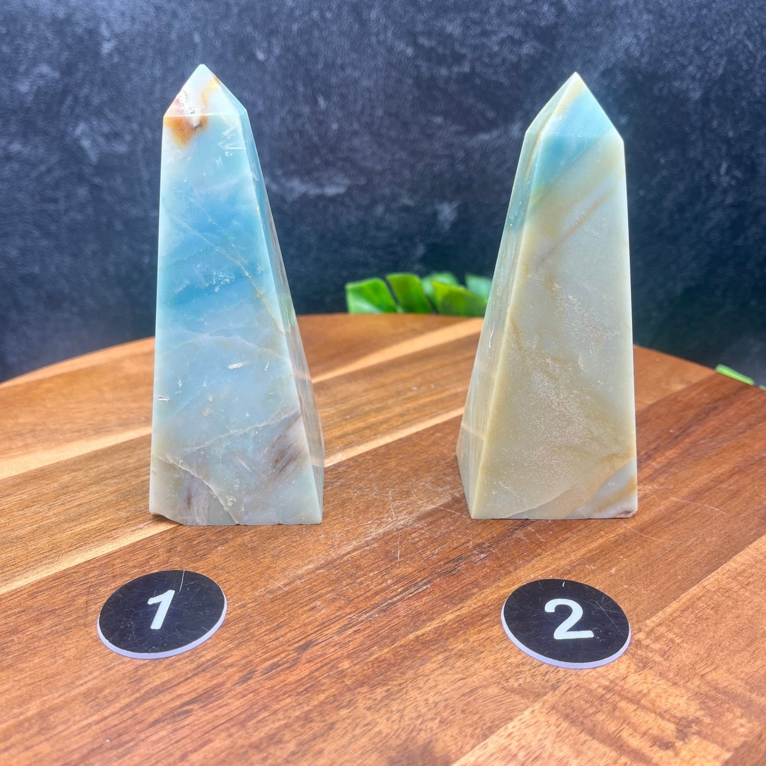 Caribbean Calcite Obelisk - Sage & Magic