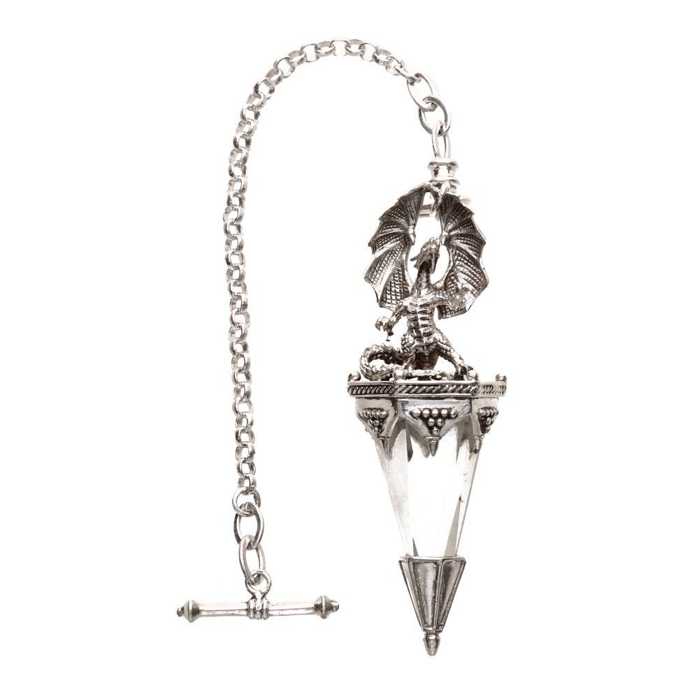 Gotland Dragon Pendulum in 925 Sterling Silver