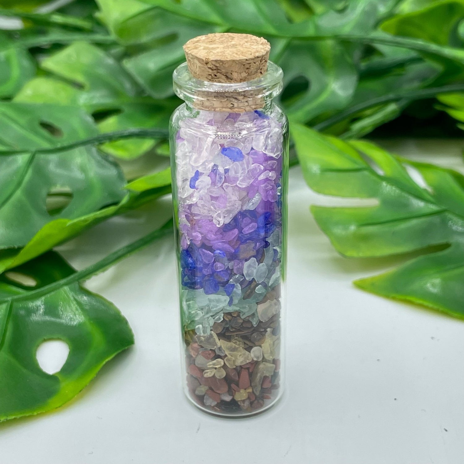 Chakra Chip Cork Bottle - Sage & Magic