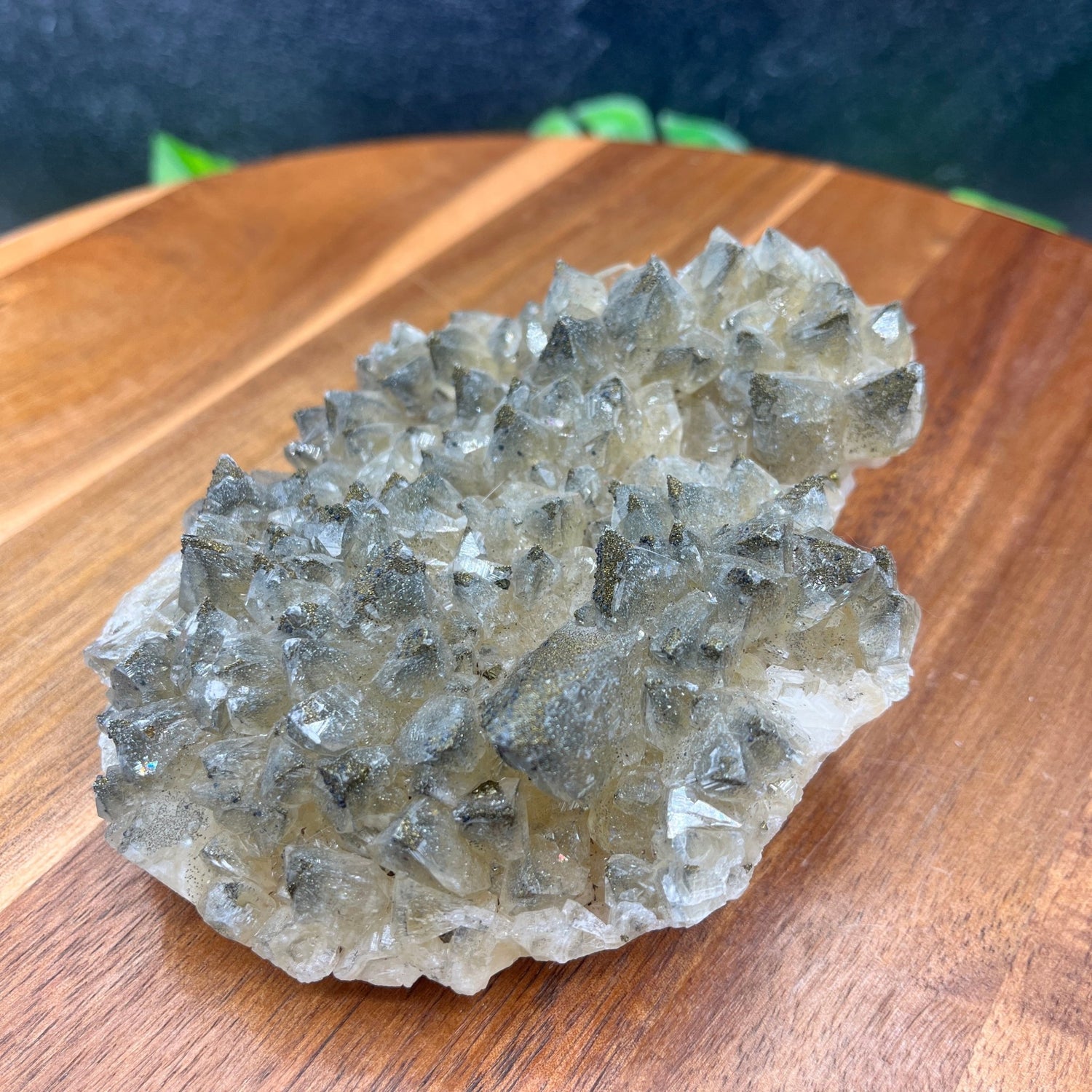 Chalcopyrite on Dogtooth Calcite - Sage & Magic