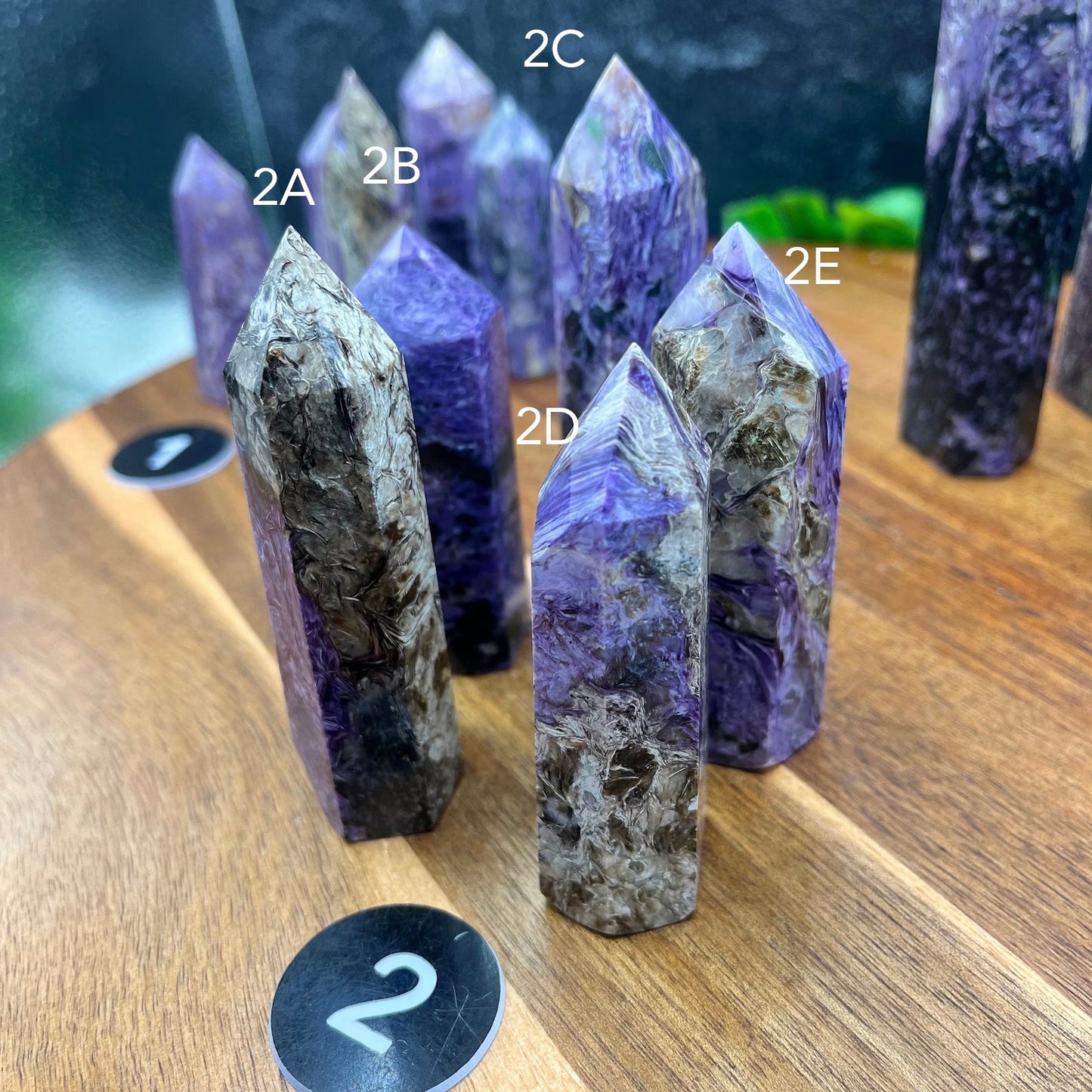 Charoite Tower - Sage & Magic