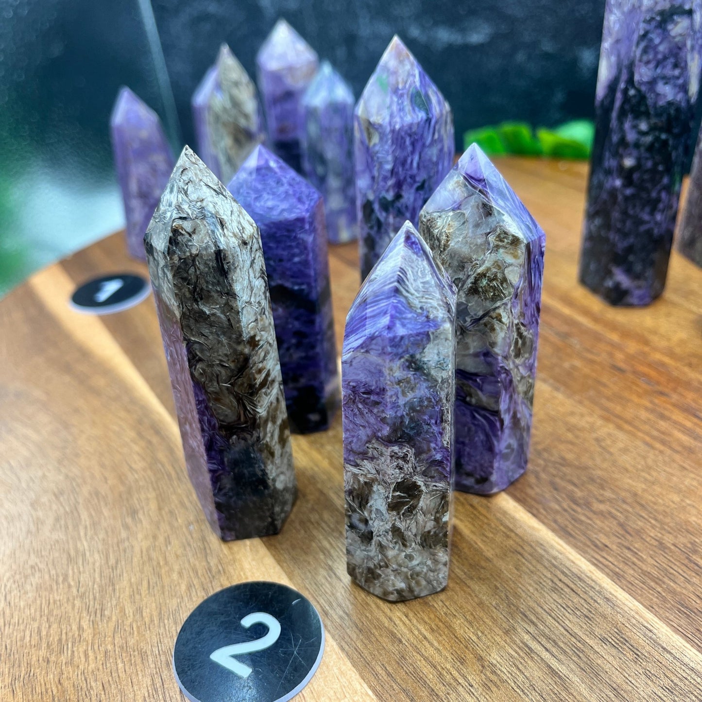 Charoite Tower - Sage & Magic