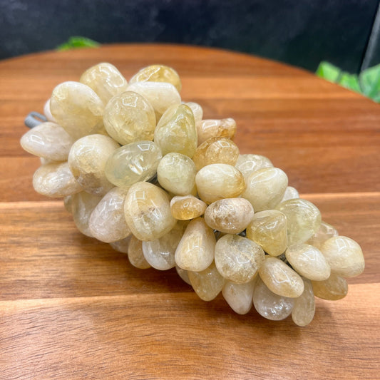 Citrine Grapes Carving - Sage & Magic