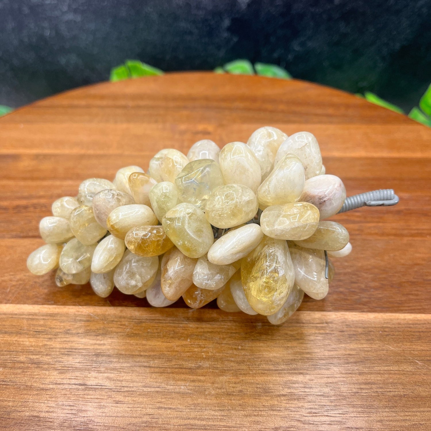 Citrine Grapes Carving - Sage & Magic