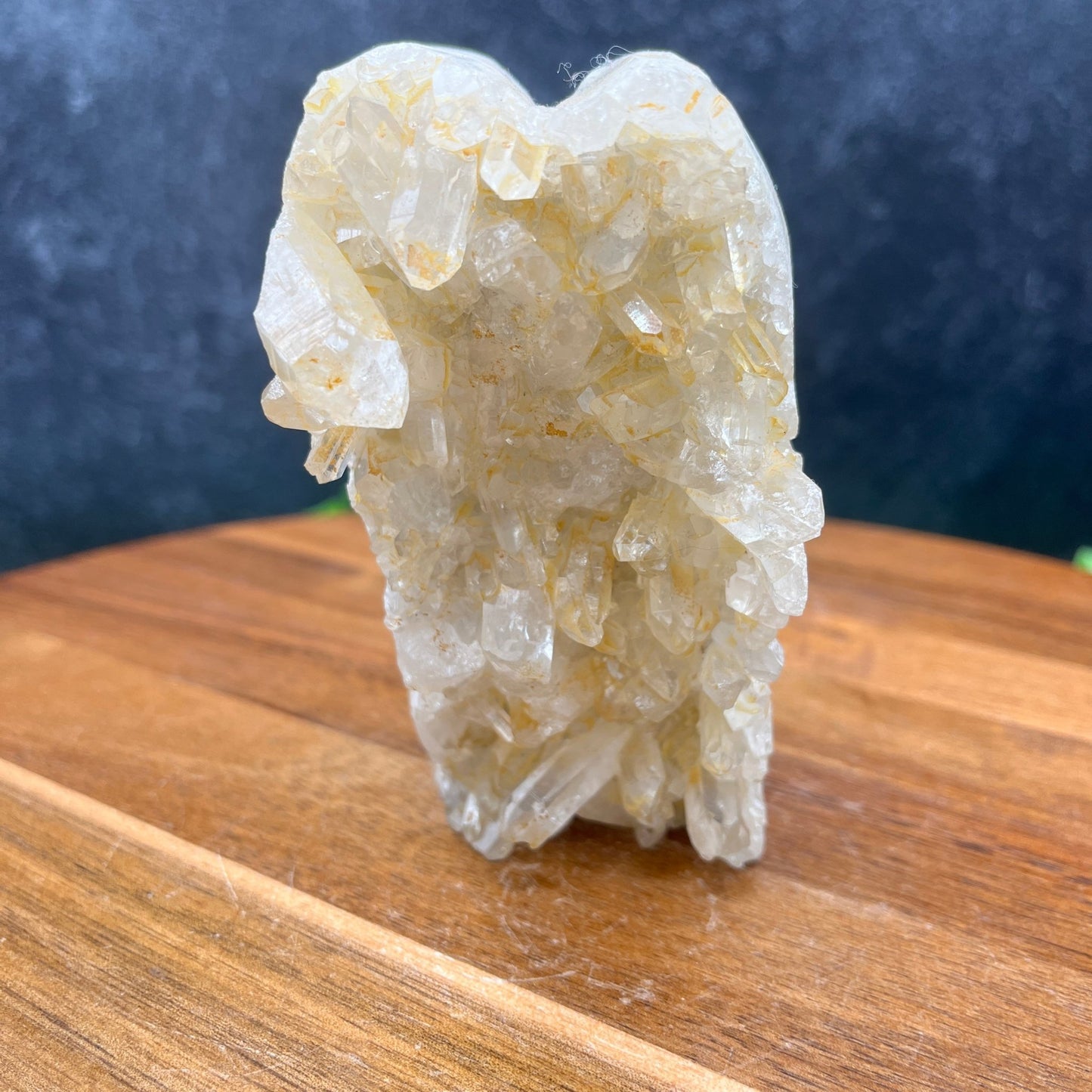 Clear Quartz Cluster Monkey Carving - Sage & Magic