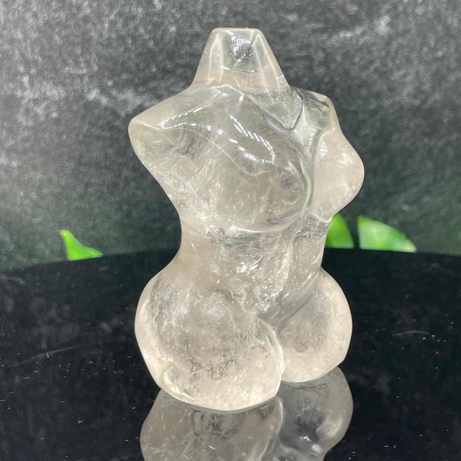 Clear Quartz Curvy Goddess Body - Sage & Magic